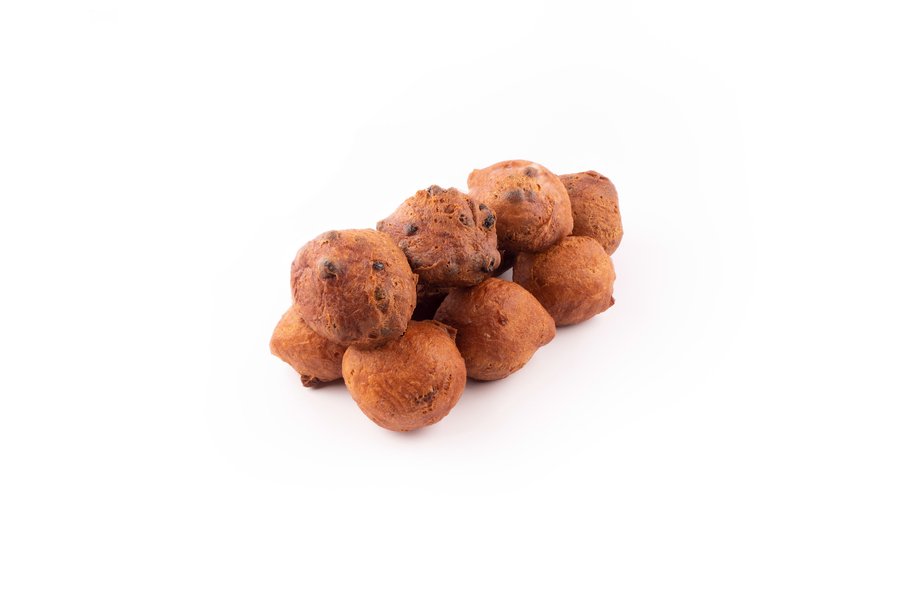 Afbeelding van Gemengde Oliebollen – 10 stuks (half om half)